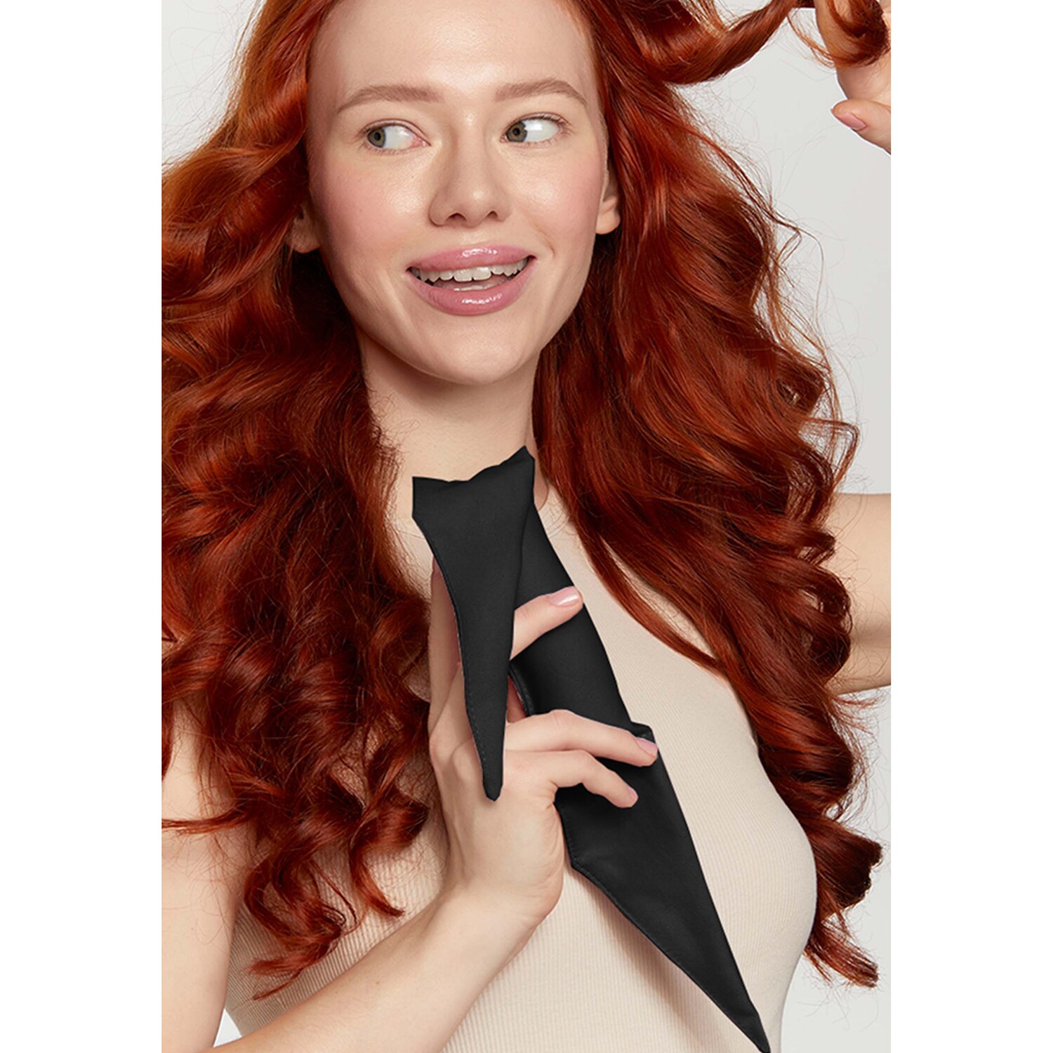 Набор косметики для волос: Coolcurl Pillow Rollers GLOV Innovative Cold Hair Curling Techniques, чёрный (4 pieces)