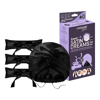 GLOV - CoolCurl Sweet Satin Dreams Hair Set