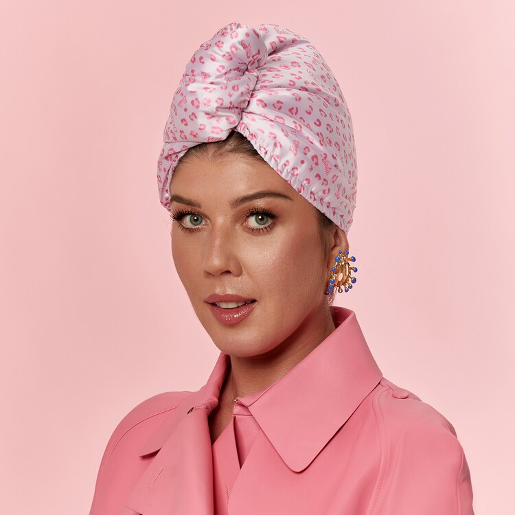 Sports Hair Wrap Barbie Pink - Turban do włosów