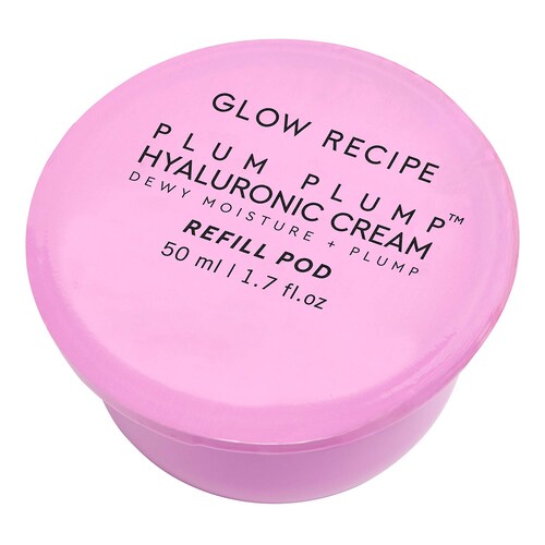 GLOW RECIPE - Plum Plump Hyaluronic – Hydratační krém v doplňovacím obalu