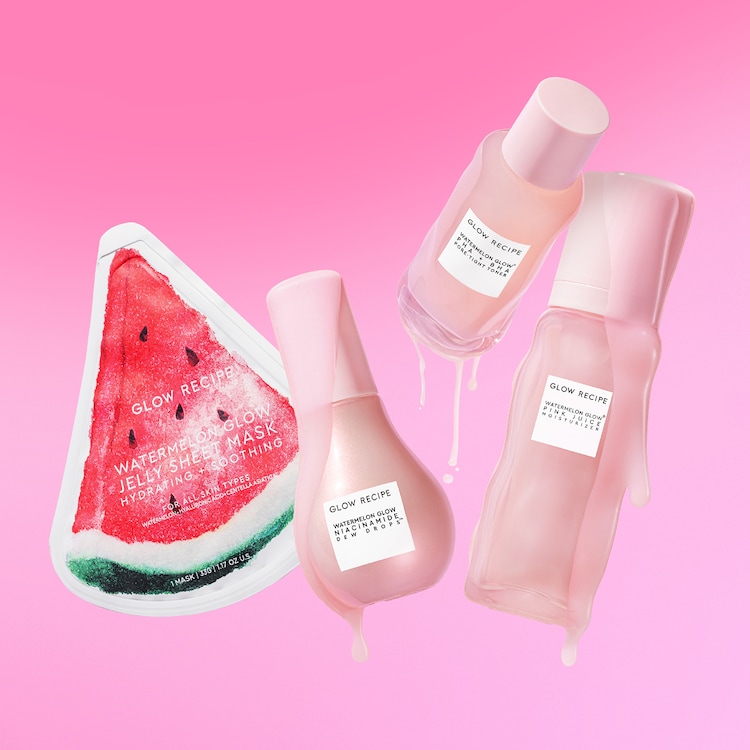 Watermelon Glow Dewy Skin Routine - Kit de viaje