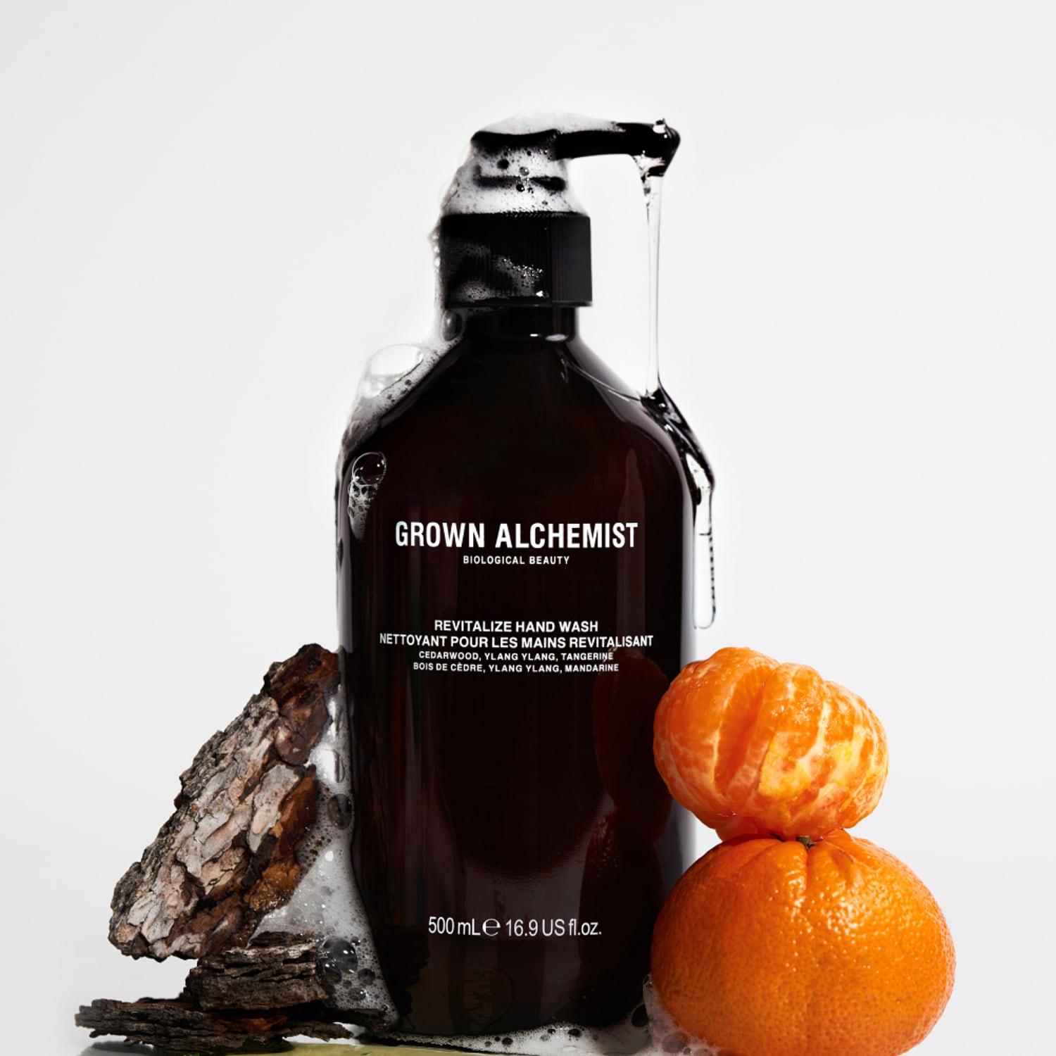 Revitalize Hand Wash - Cedarwood, Ylang Ylang + Tangerine