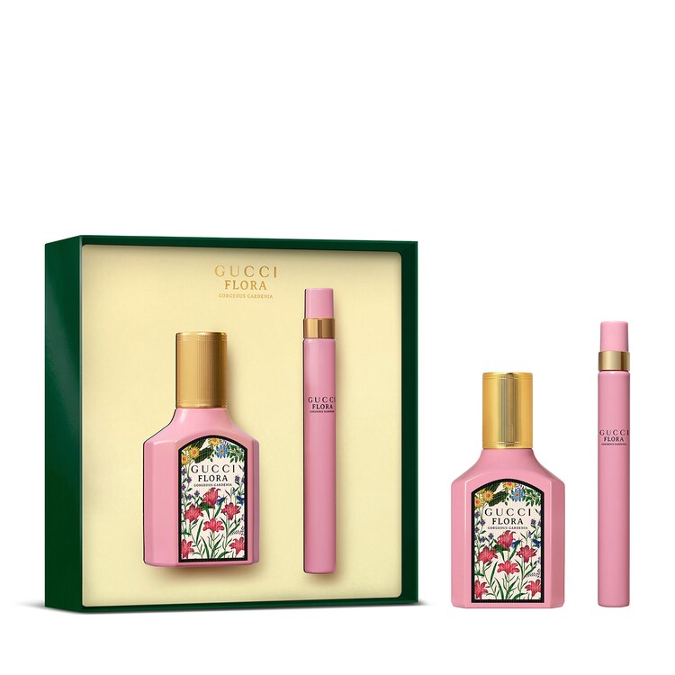 Gucci Flora Gorgeous Gardenia – Zestaw Świąteczny Woda Perfumowana i Miniatura