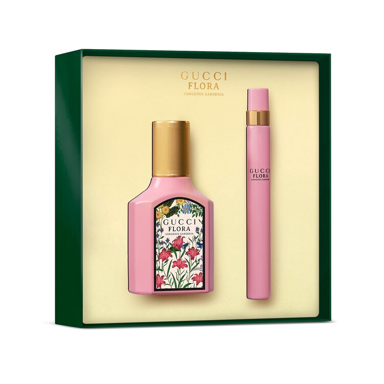 Gucci Flora Gorgeous Gardenia – Zestaw Świąteczny Woda Perfumowana i Miniatura