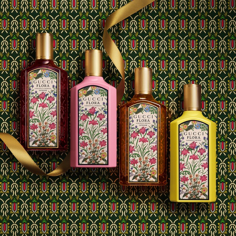 Gucci Flora Gorgeous Gardenia – Zestaw Świąteczny Woda Perfumowana i Miniatura