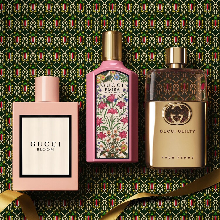 Gucci Flora Gorgeous Gardenia – Zestaw Świąteczny Woda Perfumowana i Miniatura