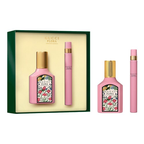 GUCCI - Gucci Flora Gorgeous Gardenia – Zestaw Świąteczny Woda Perfumowana i Miniatura
