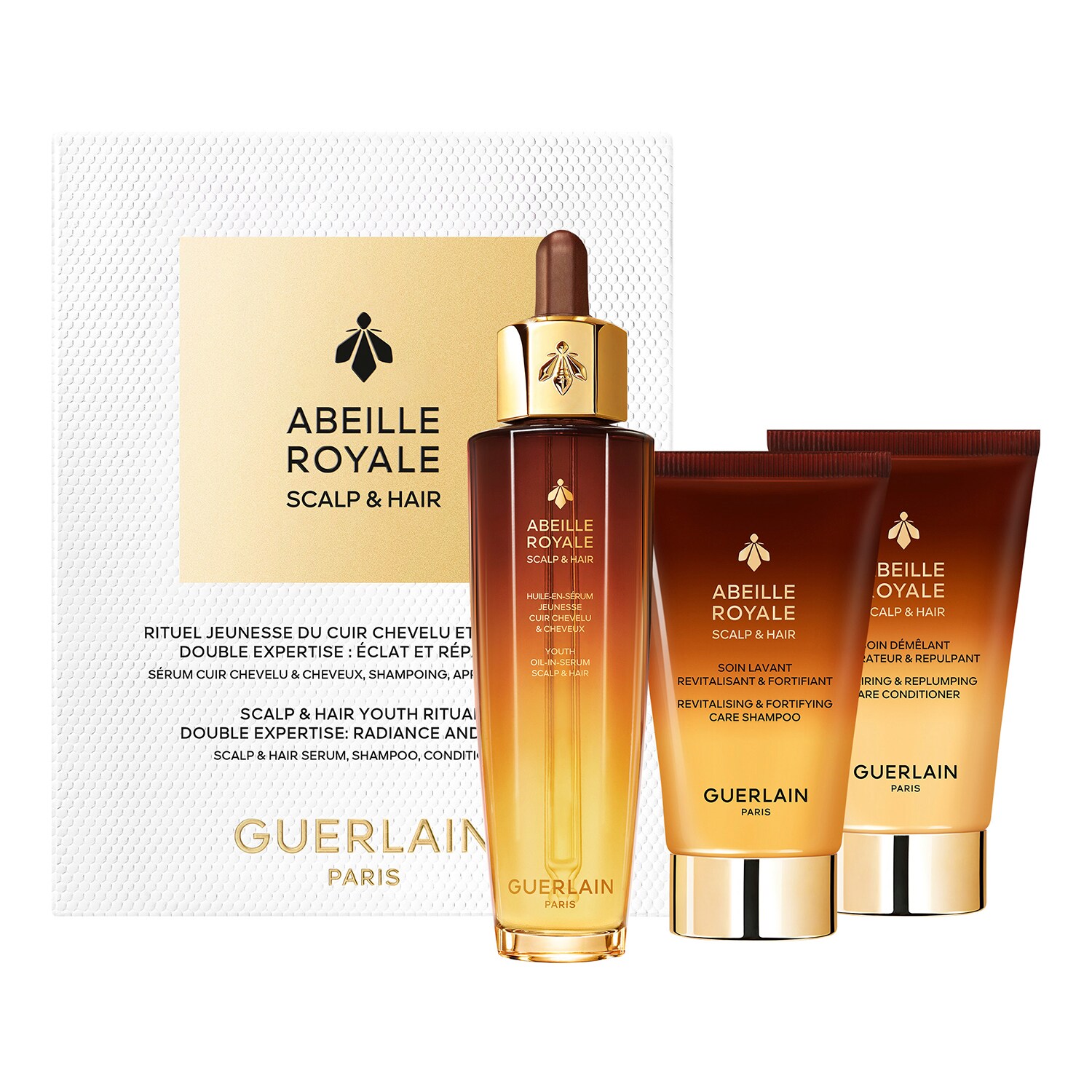 GUERLAIN - Abeille Royale Scalp & Hair Youth Ritual - Rituál mládí