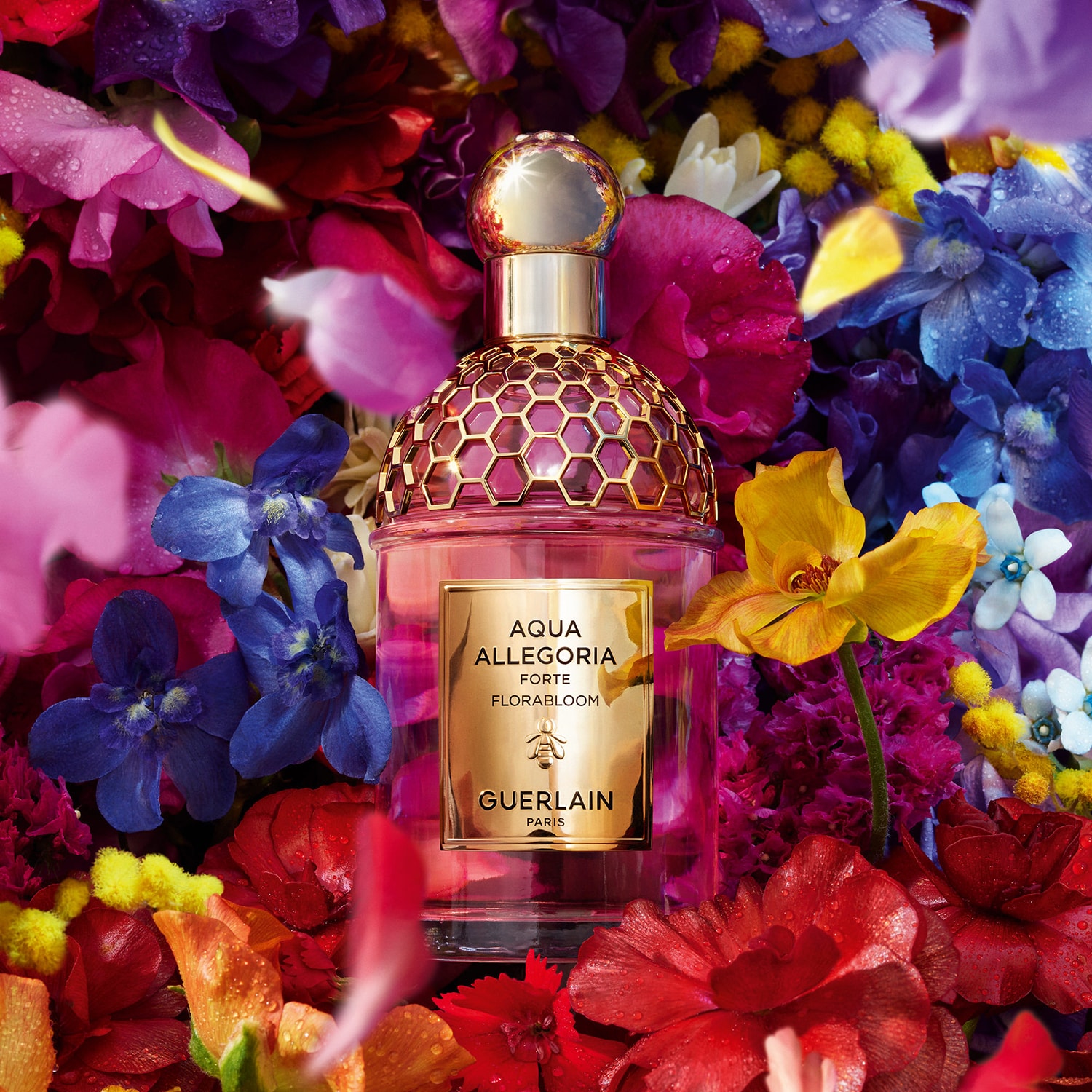 Guerlain - Aqua Allegoria Florabloom Forte Eau de Parfum γυναικείο floral άρωμα με τουμπερόζα και τριαντάφυλλο