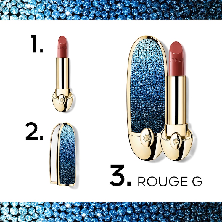 Rouge G L'Heure Bleue - Carcasă bijuterie cu oglindă dublă (Editie Limitată)