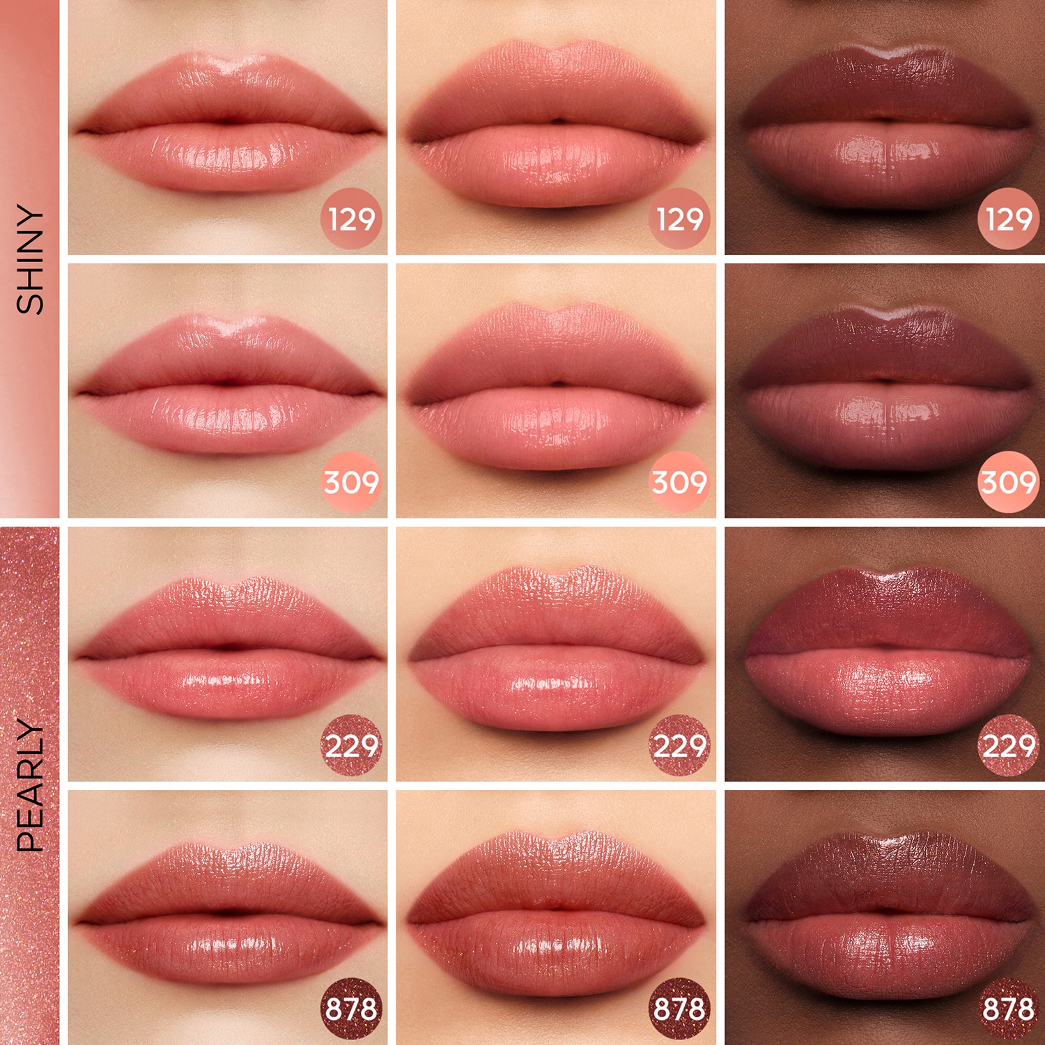 KissKiss Bee Glow Pearly - 98% Origine Naturală - Balsam infuzat