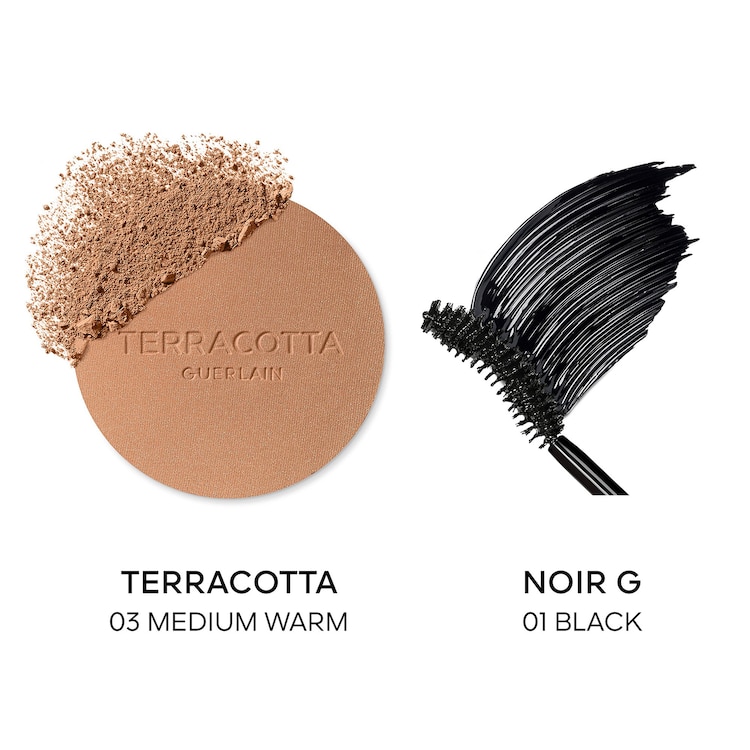 COFRE TERRACOTTA x NOIR G - LOS POLVOS BRONCEADORES Y LA MÁSCARA DE PESTAÑAS