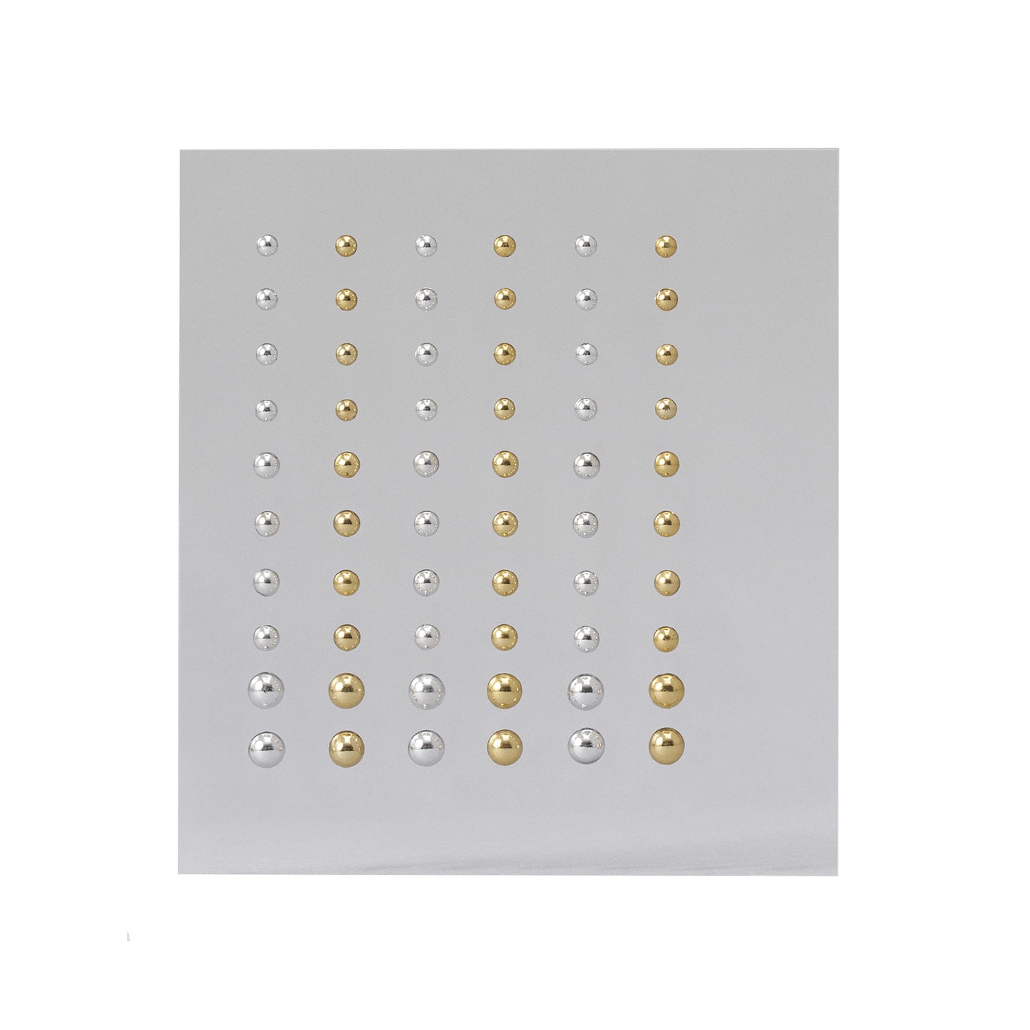 Self-Adhesive Face Pearls - Bold Metallic