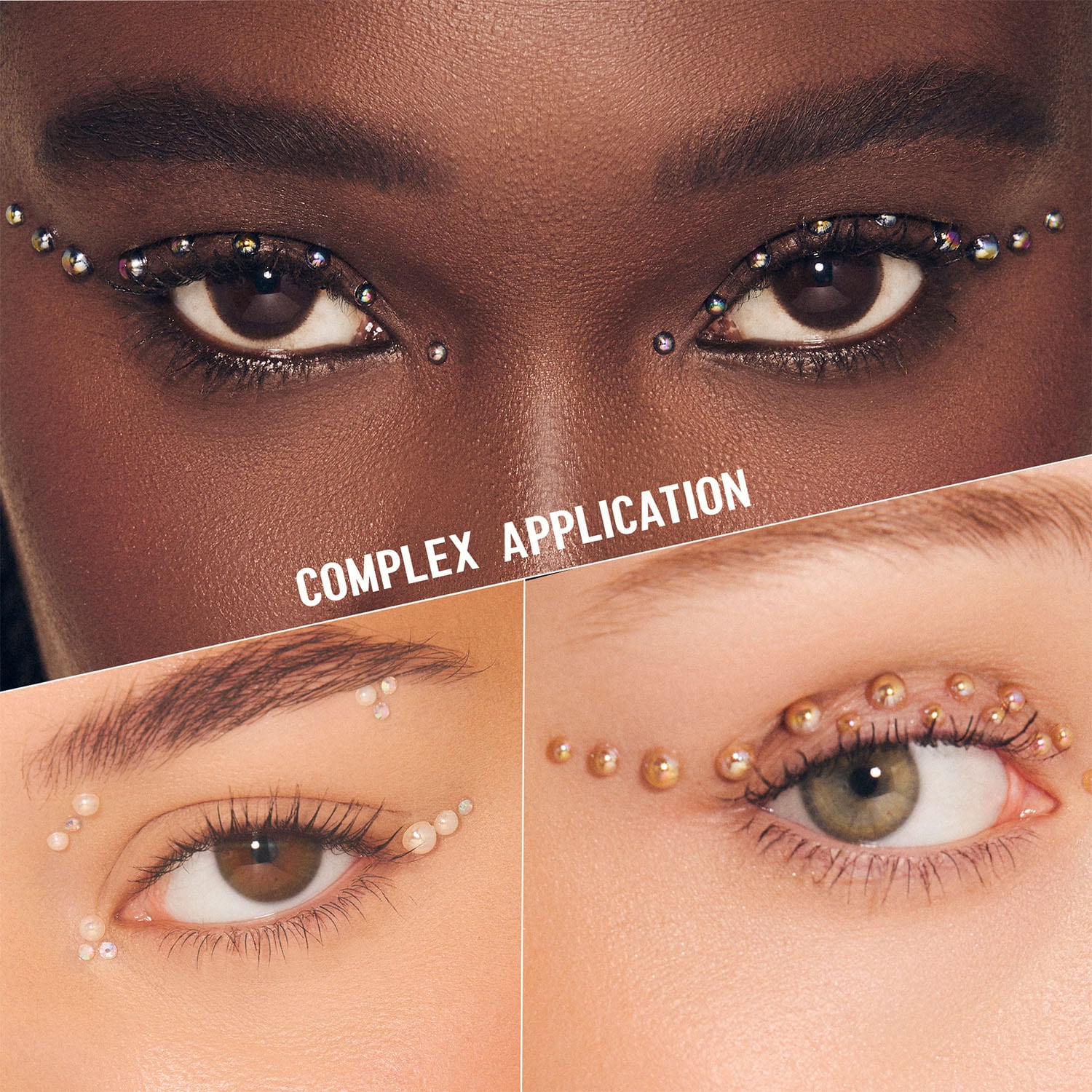 Self-Adhesive Face Pearls - Classic Iridescent