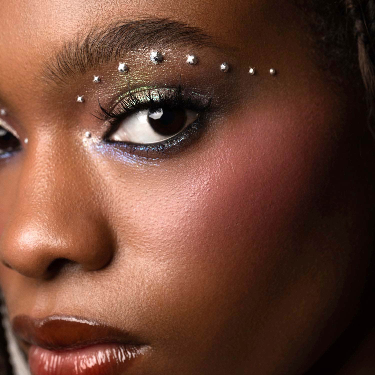 Self-Adhesive Face Gems