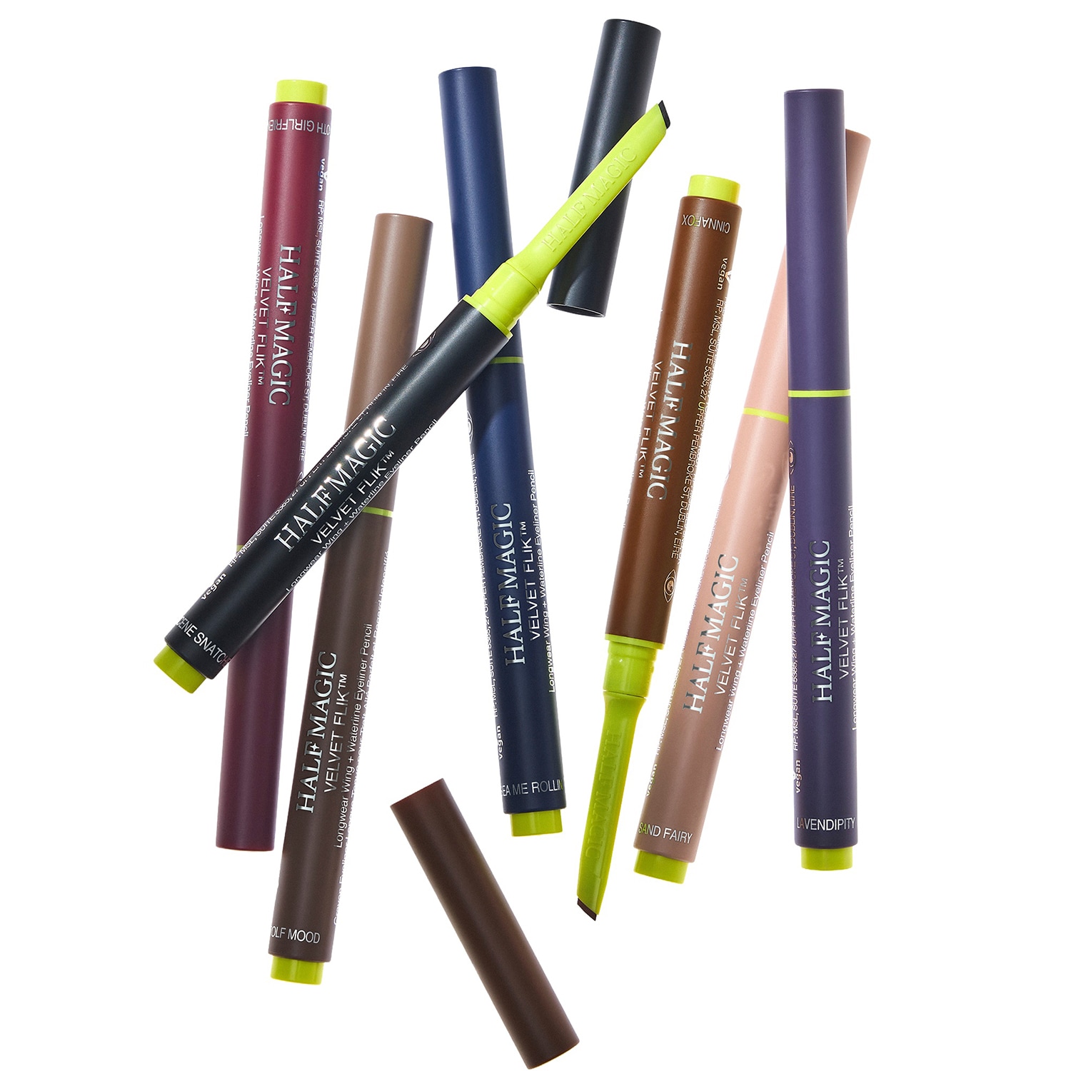 VELVET FLIK Longwear Wing + Waterline Eyeliner Pencil