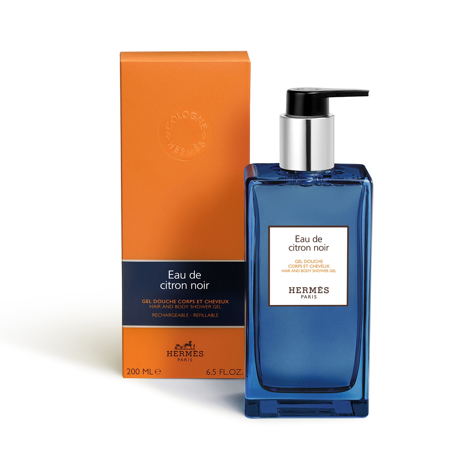 HERMÈS LE BAIN Eau de citron noir 3点セット Eau de citron noir - Saç ve vücut duş jeli | HERMÈS ≡ SEPHORA