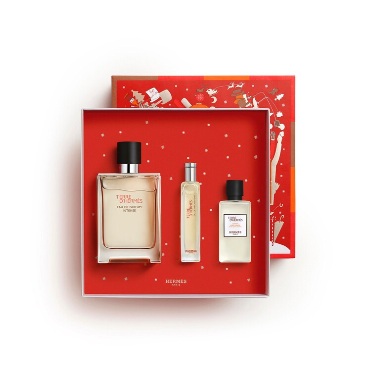 Terre d'Hermès - Zestaw Świąteczny Woda Perfumowana+Miniatura+AS Balsam