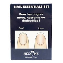 Set essentiel pour ongles mous - Coffret soin des ongles, HEROME