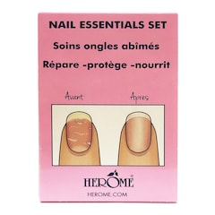 Set essentiel pour ongles stries et ternes - Coffret soin des ongles, HEROME