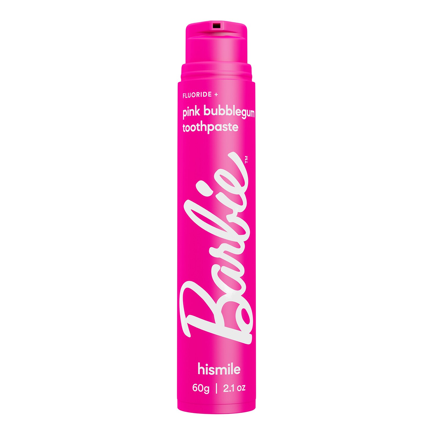 HISMILE - Fluoride + – Zubní pasta Barbie Pink Bubblegum