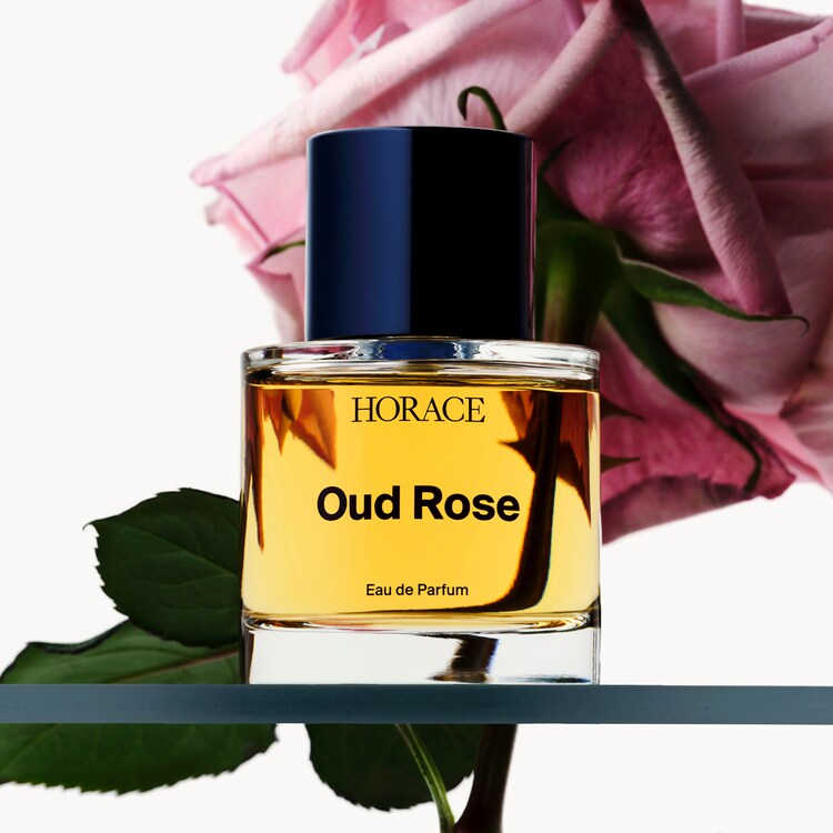 Oud Rose - Eau de parfum florale, boisée, verte