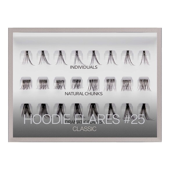 Hoodie Flares #25 - Klasične trepavice, HUDA BEAUTY