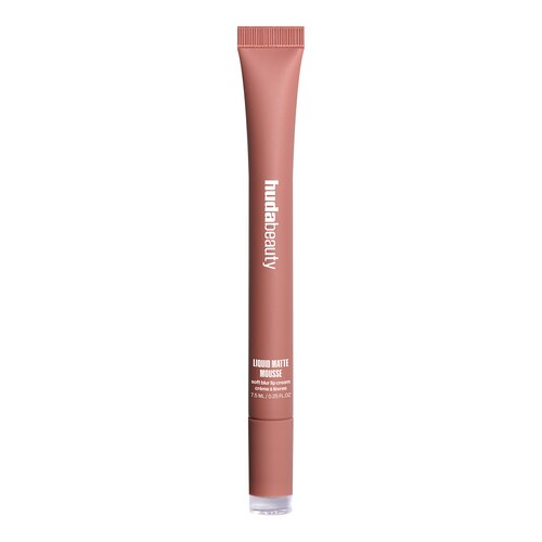 Huda Beauty - Liquid Matte Mousse - Liquid Mat Læbestift Med Fløjlsfinish - Liquid Matte Mousse Pinky Brown Bombshel - For Women