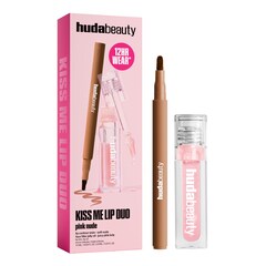 Kiss Me Lip Duo Pink Nude - L&auml;ppset, HUDA BEAUTY