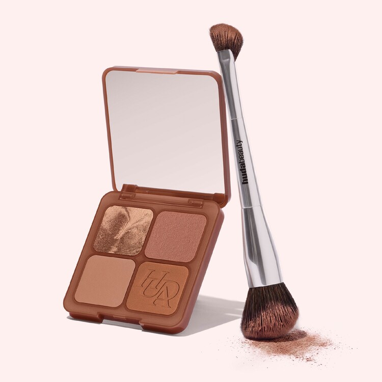 Dual-ended Bronze & Contour Brush - Pinceau Contouring à Double-Embout