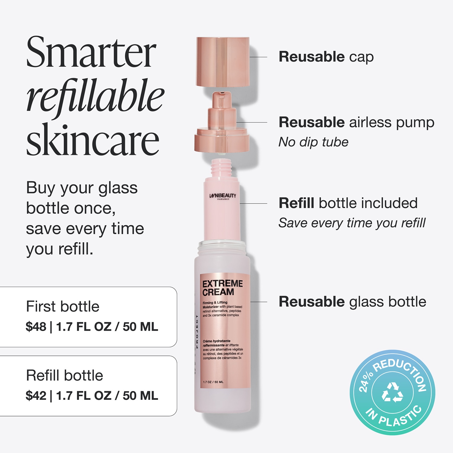 Extreme Cream Moisturizer Refill