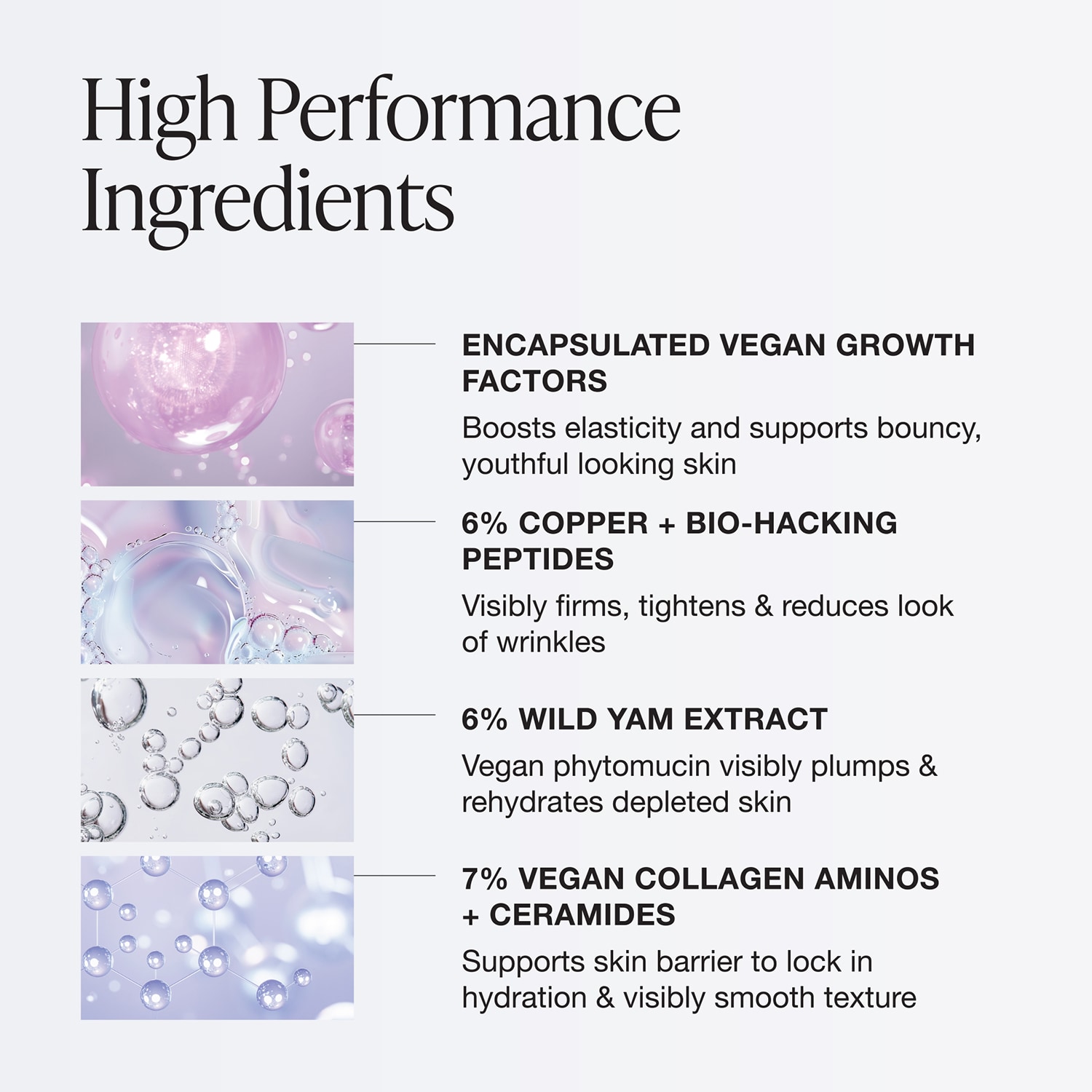 Elastic Skin Firming & Plumping Vegan Growth Factor Serum