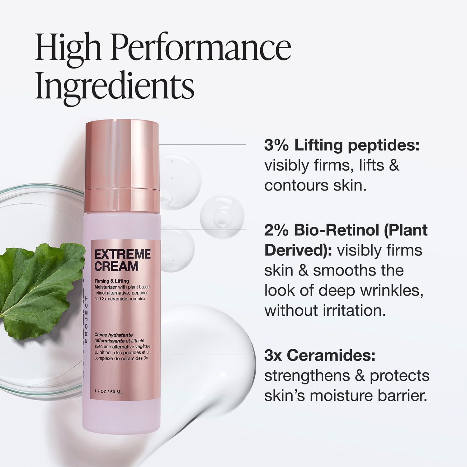 Mini Extreme Cream Anti-Aging, Firming, & Lifting Refillable Moisturizer