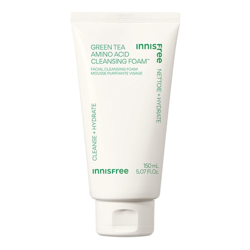 INNISFREE - Schiuma detergente viso al tè verde e agli amminoacidi