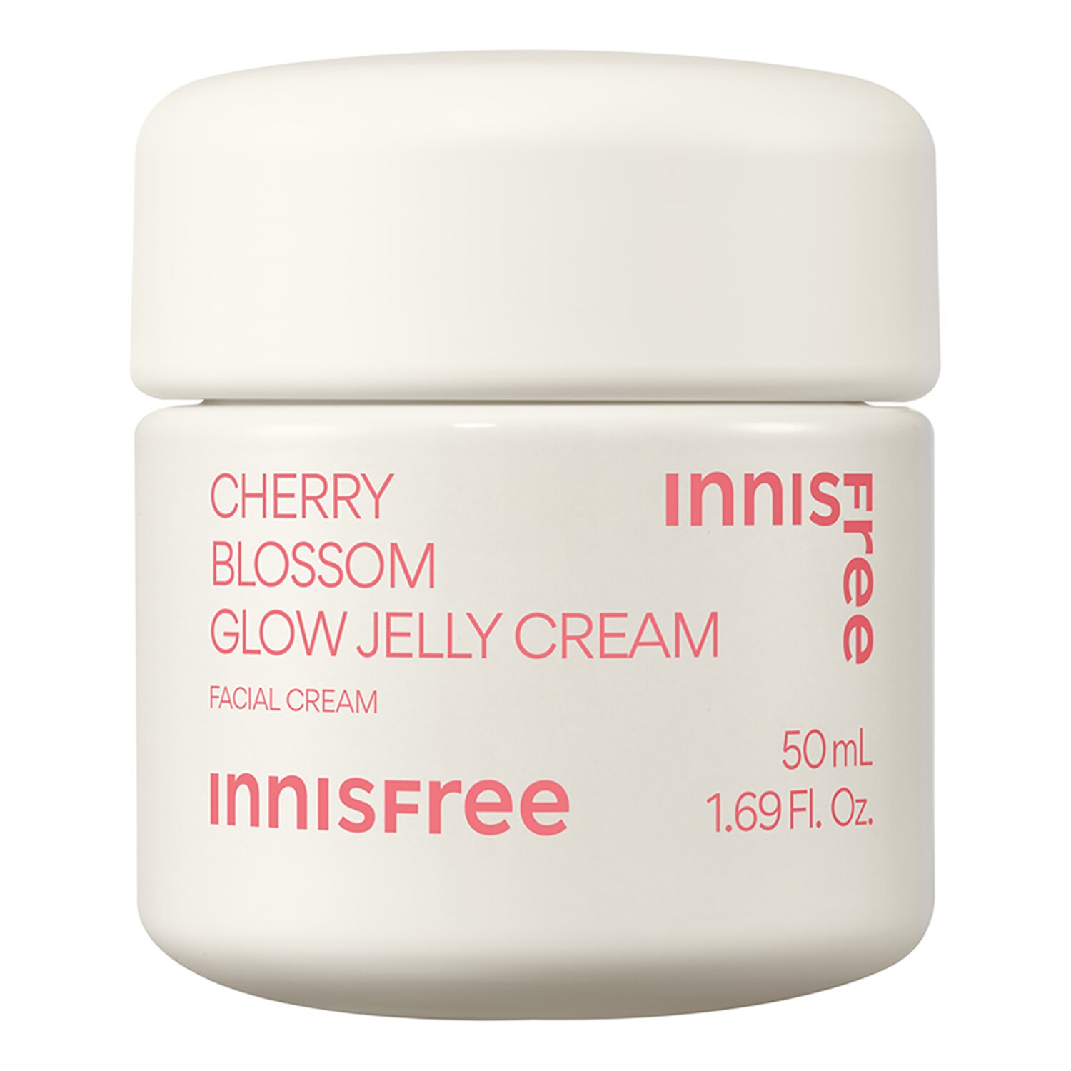 innisfree Cherry Blossom Glow Jelly Cream hloubkově hydratační krém pro rozjasnění pleti 50 ml