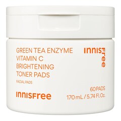 Disques &Eacute;clat &agrave; L'Enzyme Th&eacute; Vert et &agrave; la Vitamine C - Soin anti-t&acirc;ches, INNISFREE
