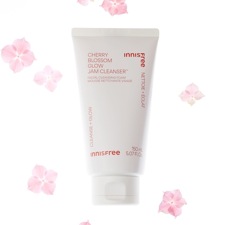 Reinigungsschaum zum Abschminken mit Kirschblüten - Reiniger für neuen Glow