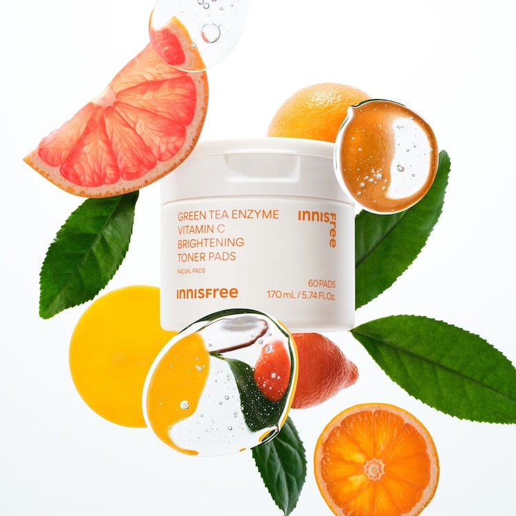 Radiance-rondeller med grøn te-enzym og C-vitamin - Behandling mod pletter
