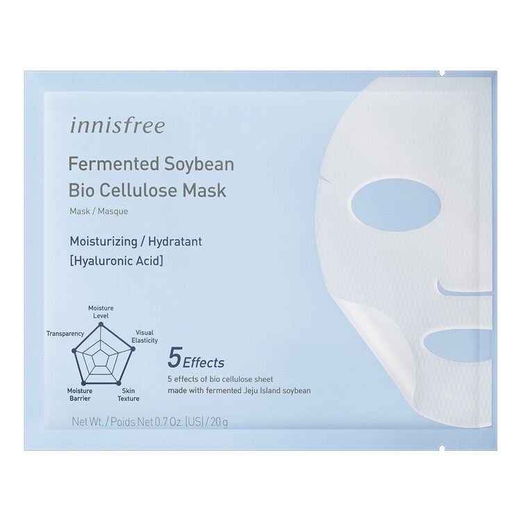 Masque au Soja Fermenté Bio-Cellulose - Máscara Hidratante Ácido Hialurónico