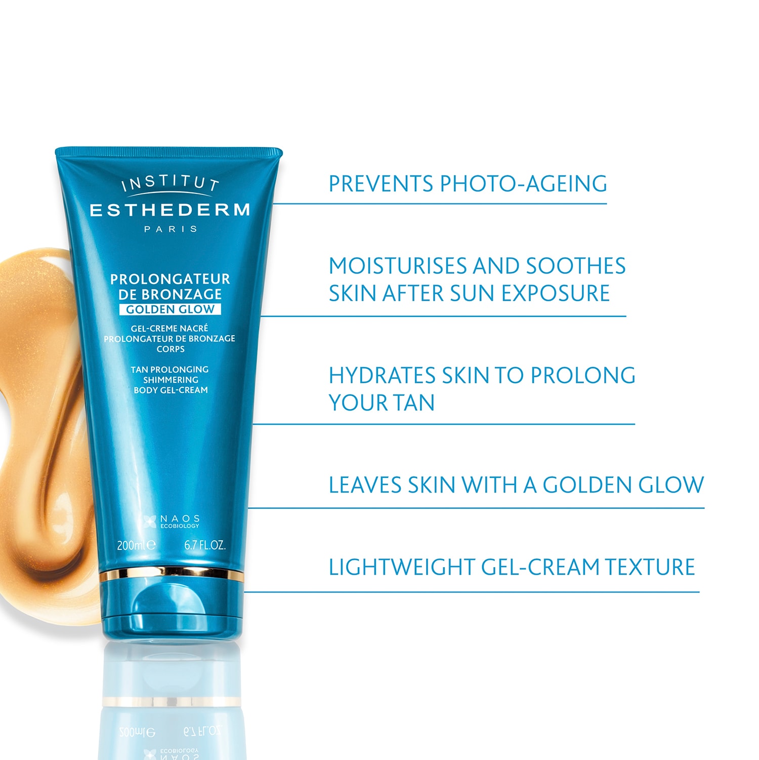 Tan Prolonging Shimmering Body Gel-Cream