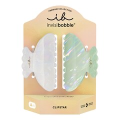 CLIPSTAR PREMIUM - D&uacute;o de pinzas para el pelo, Invisibobble