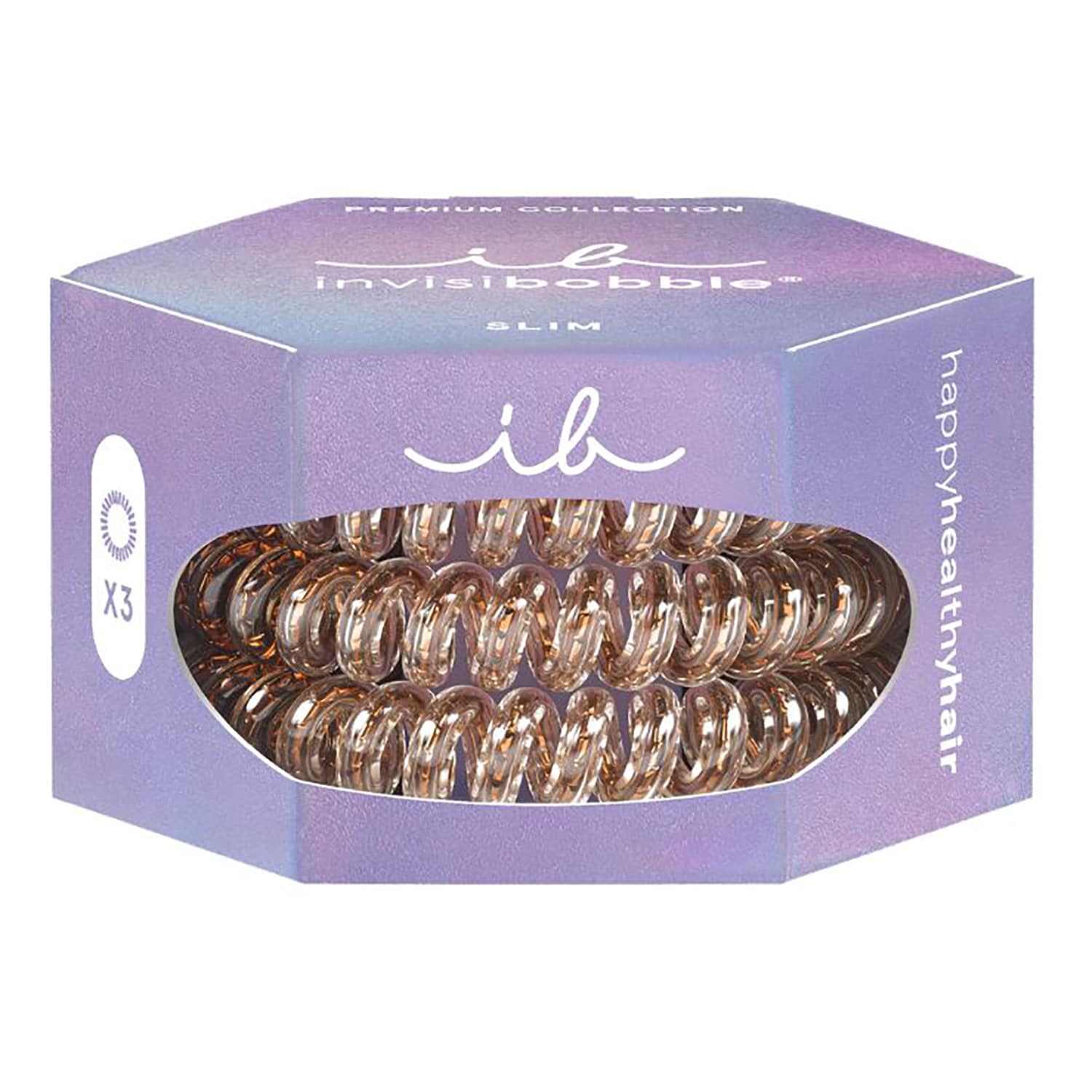 Invisibobble Slim Premium Drei Haargummis