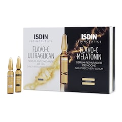 Flavo C Melatonin & Ultraglican - Rutina antioxidante para el d&iacute;a y la noche, Isdin