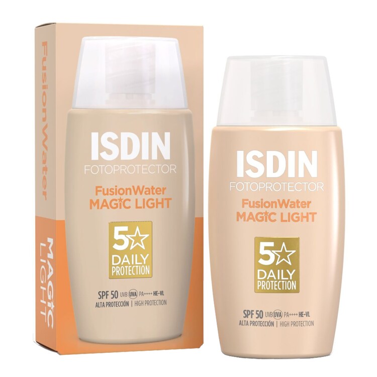 Fotoprotector ISDIN Fusion Water MAGIC Light SPF 50