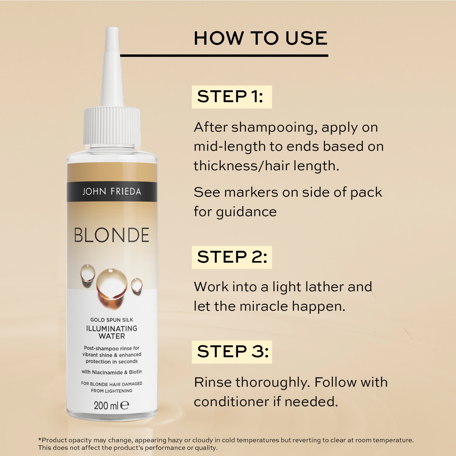 Blonde Illuminating Water