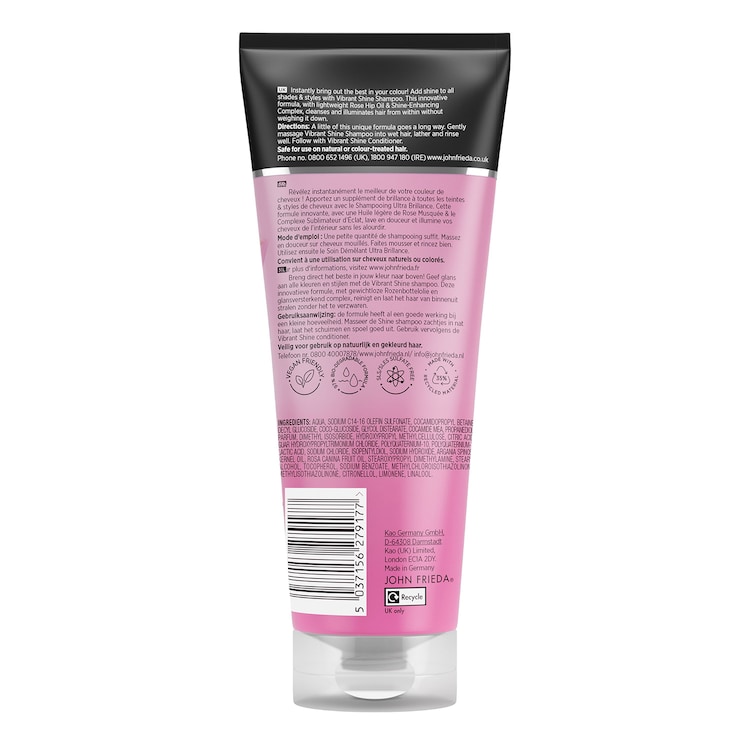 JOHN FRIEDA VIBRANT - Amaciador Brilho Intenso