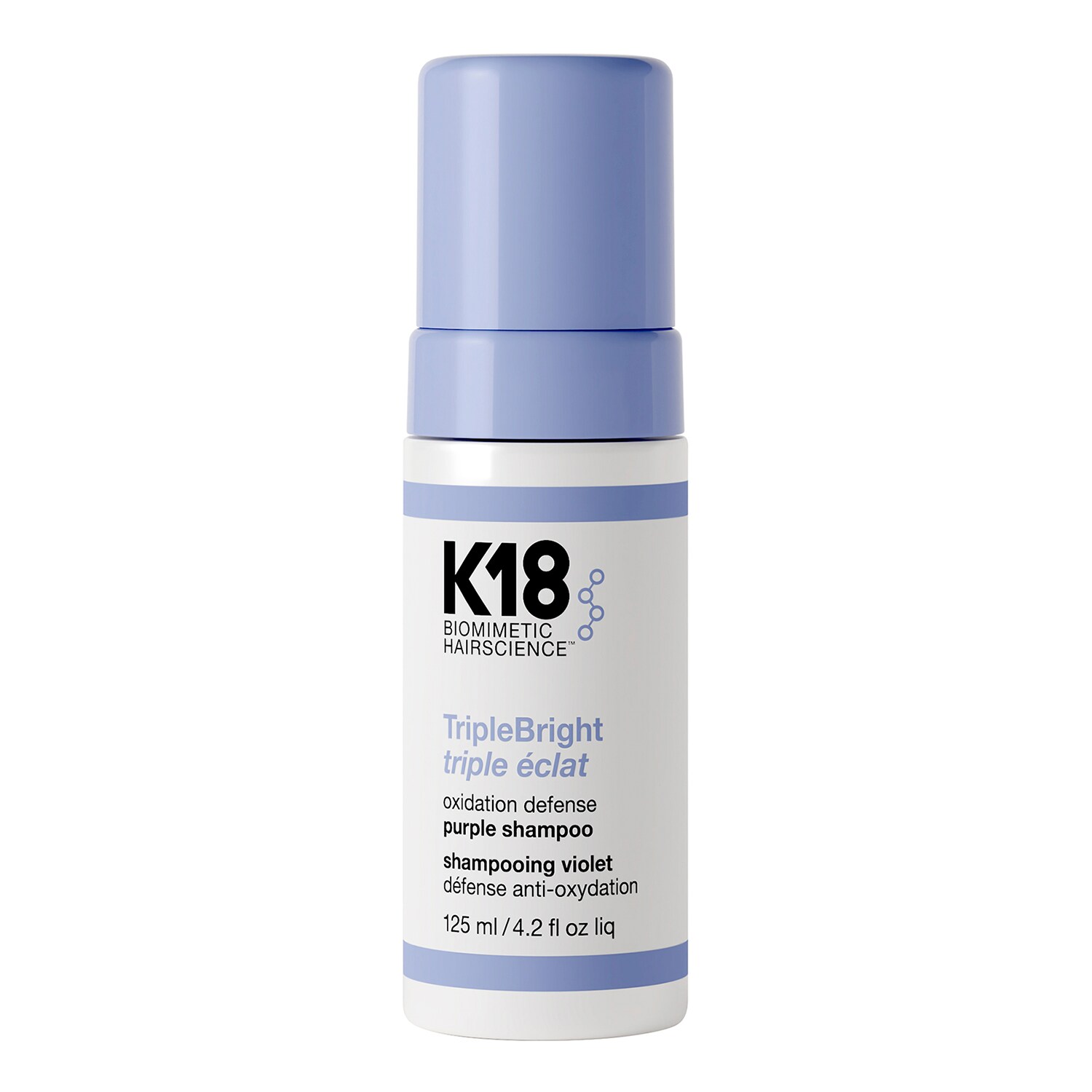 K18 - Triplebright Triple Eclat - Fialový antioxidační šampon