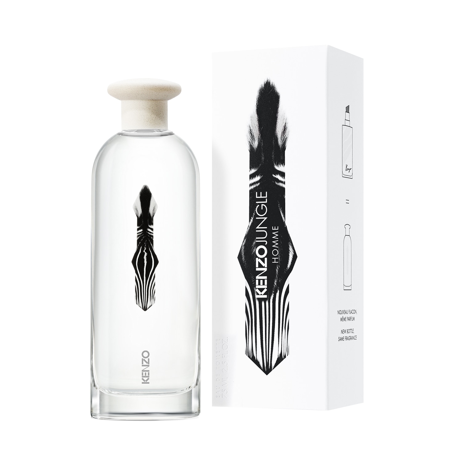 Kenzo Jungle Homme - Eau de Toilette Notes Boisées Hespéridées