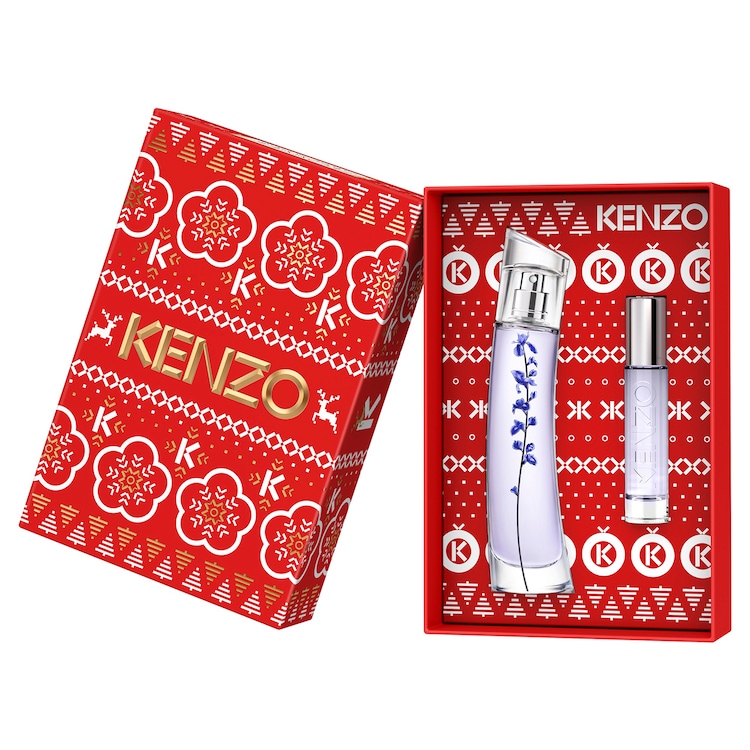 Flower Ikebana Indigo By Kenzo - Coffret Eau de Parfum et Format Voyage