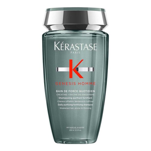 KÉRASTASE - GENESIS HOMME  Oczyszczająco-wzmacniająca Kąpiel Bain De Force Quotidien 